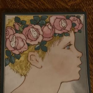 Eileen Richardson numbered porcelain art tile